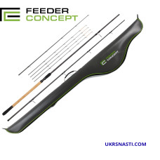 Удилище фидерное Feeder Concept Tournament River с чехлом EVA